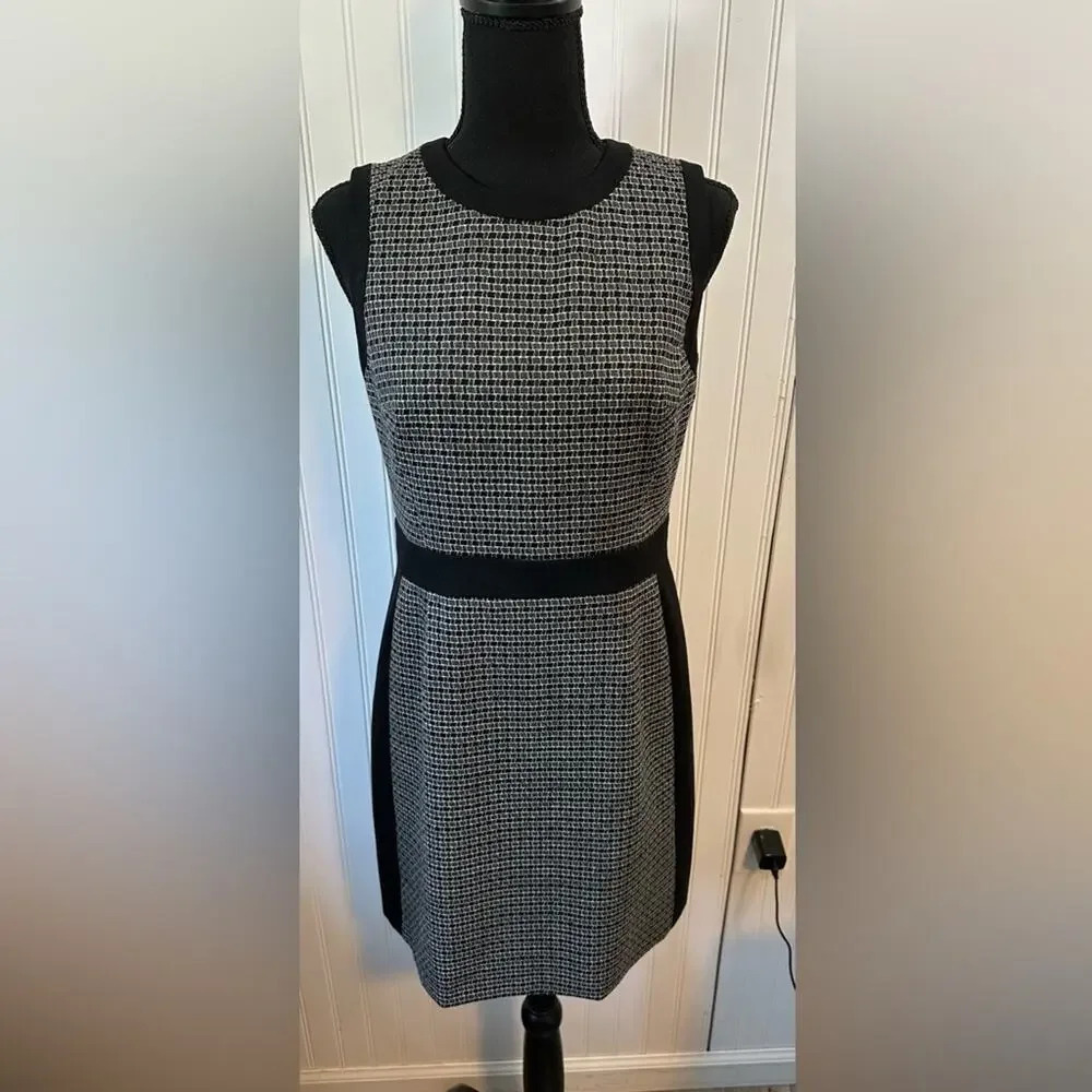 Elegant Black and Gray Women's Dress